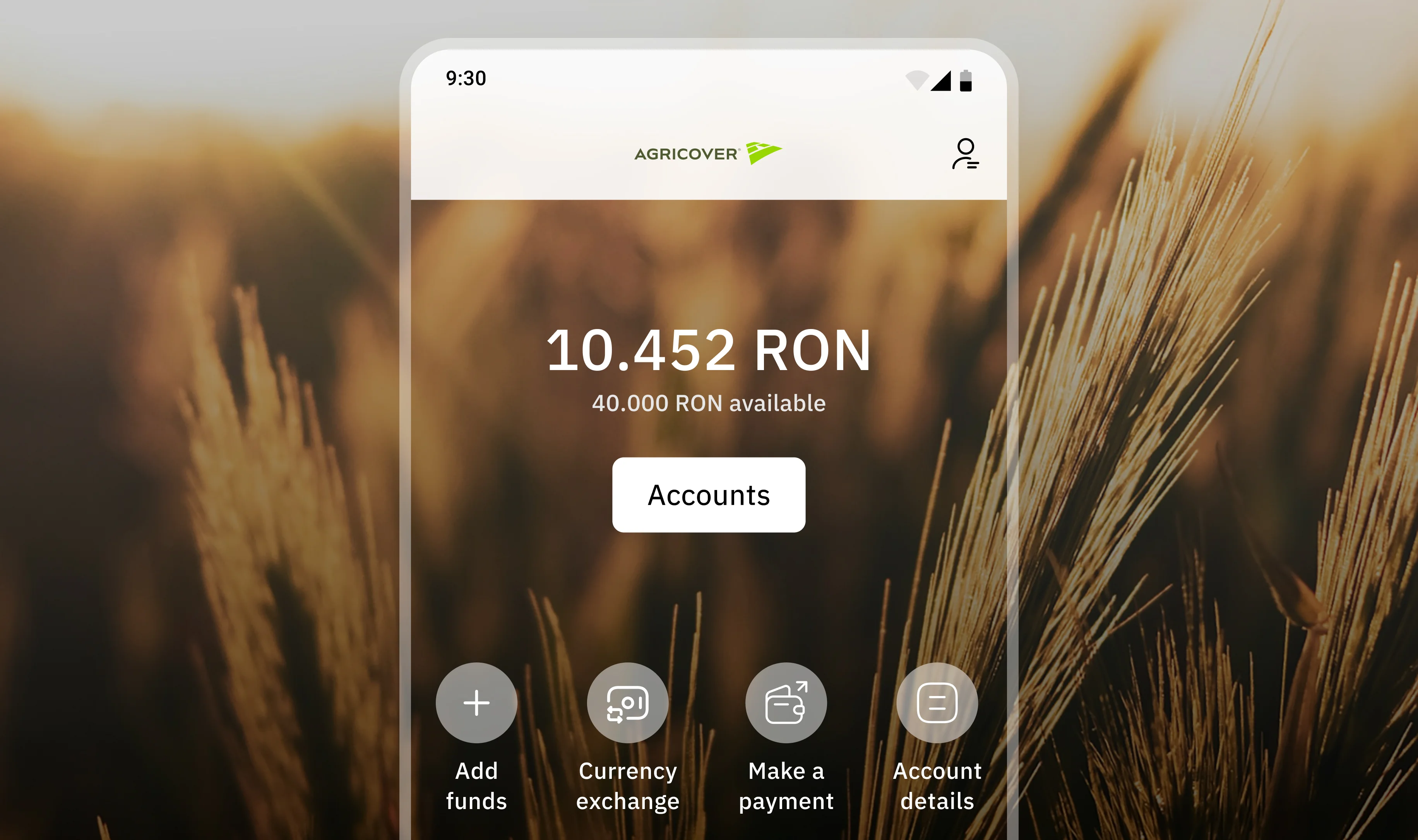 Agricover Pay wallet